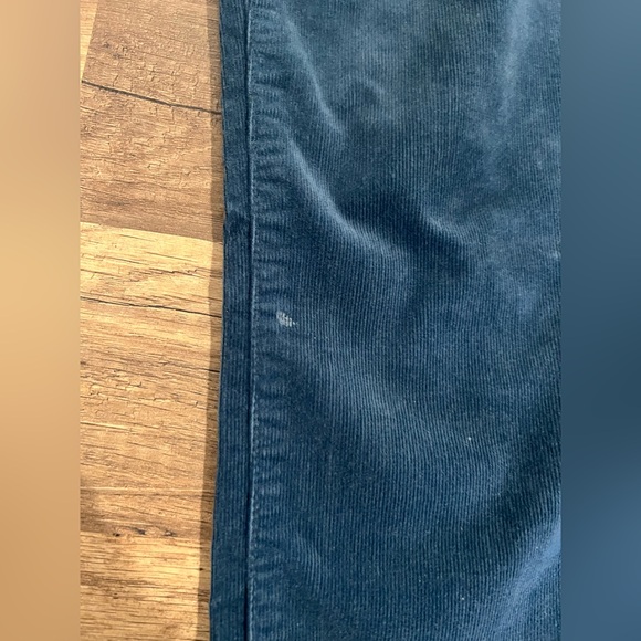 Tory Burch Woman’s Super Skinny Teal Corduroy Cotton Blend Low Rise Jeans 27 - Picture 6 of 16
